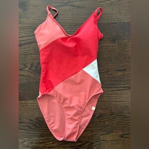 Summersalt Mantra color block one piece swim suit - size 4